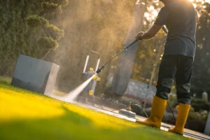 pressure washing